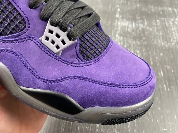 One Kick Scott Air Travis Jordan Suede Purple 4 x 0605